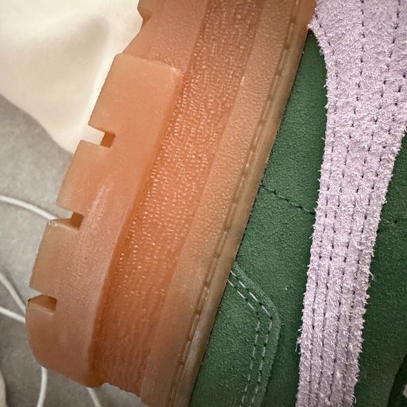 Puma x liberty mayze platform gumshoe sneaker embroidered floral green lilac ltd - Picture 12 of 17